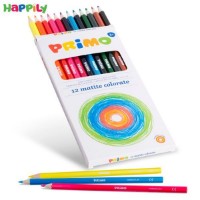 مداد رنگی Primo جعبه مقوایی 6 گوش 12 رنگ 503MAT12E