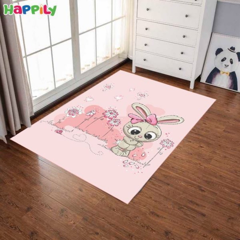 فرش اتاق کودک طرح خرگوش 51200