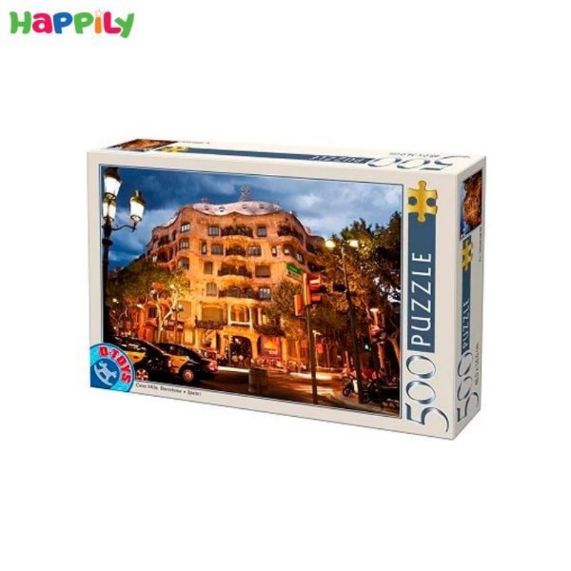 پازل D-Toys طرح منظره کازامیلا بارسلونا اسپانیا 50328AB32