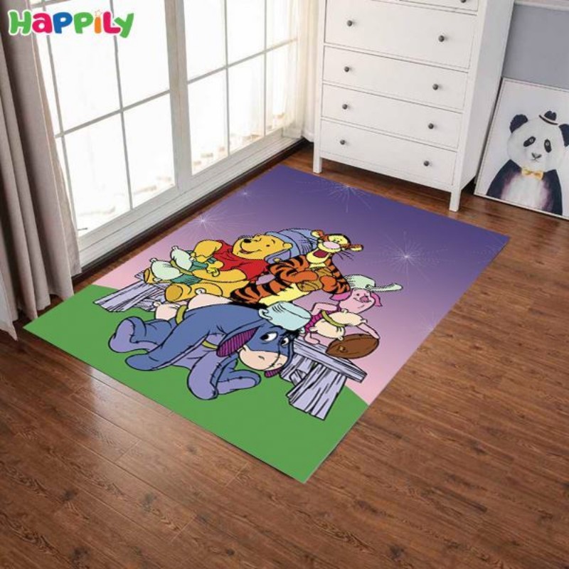 فرش اتاق کودک طرح pooh پو 52382