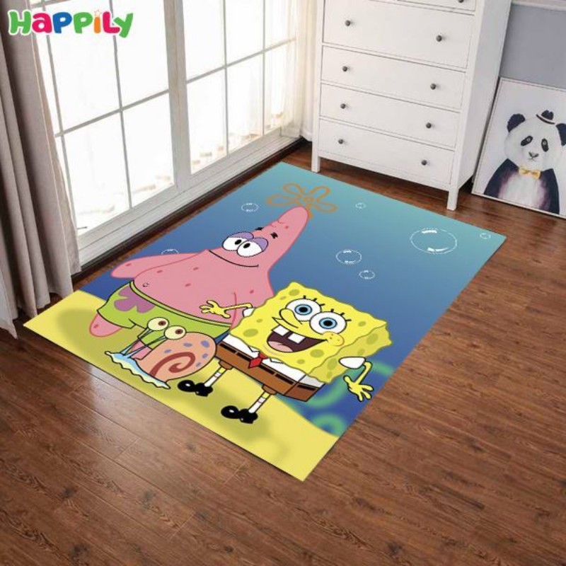 فرش اتاق کودک طرح  Sponge Bob باب اسفنجی  52387