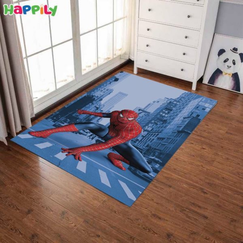 فرش اتاق کودک طرح spiderman اسپایدرمن   52406