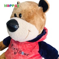 عروسک پولیشی خرس لباس دار 0010530