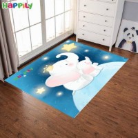 فرش اتاق کودک فیل و ستاره  52451
