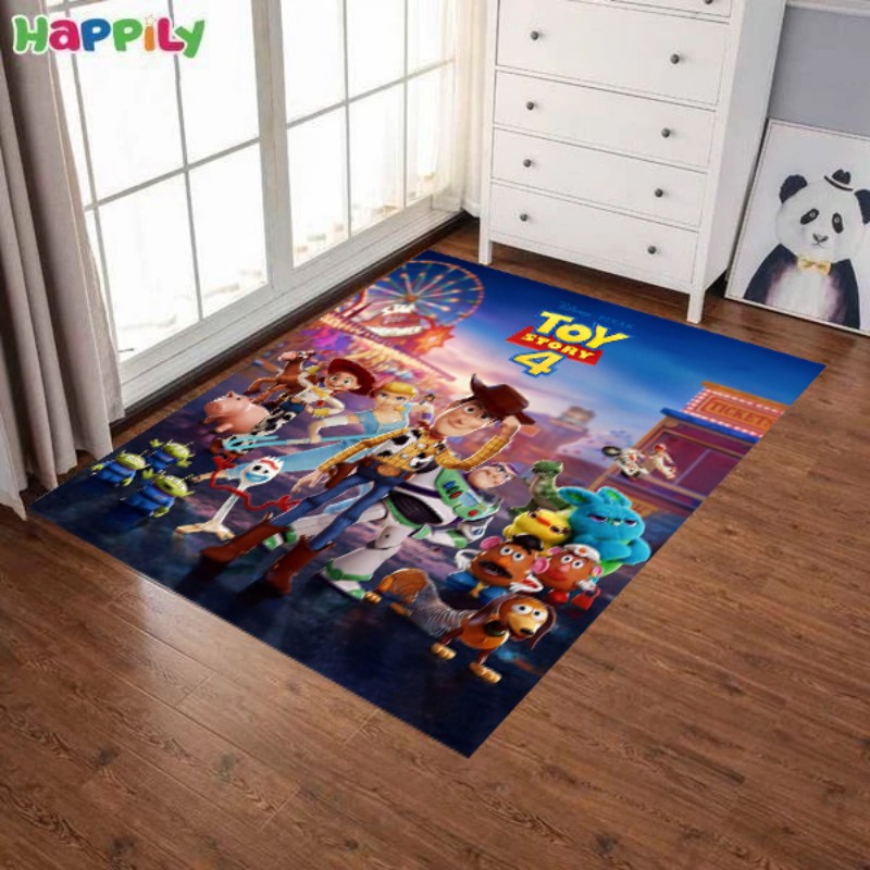 فرش اتاق کودک طرح toystory داستان اسباب بازی ها 52460