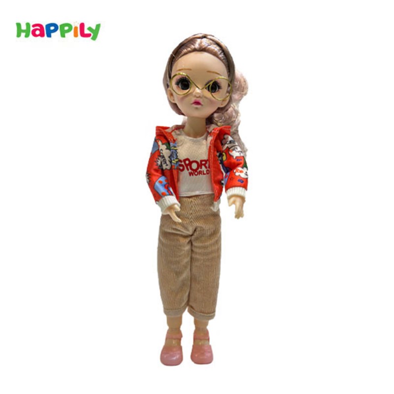 عروسک مفصلی با عینک 2219
